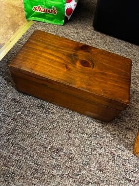 Wooden box